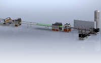 XPS  Heat Insulation Foamed Plate Extrusion Line(CO2 foaming)