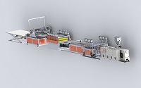 WPC Flooring Extrusion Line