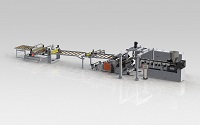 PP、PE、ABS、PVC、PVDF Thick Board Extrusion Line